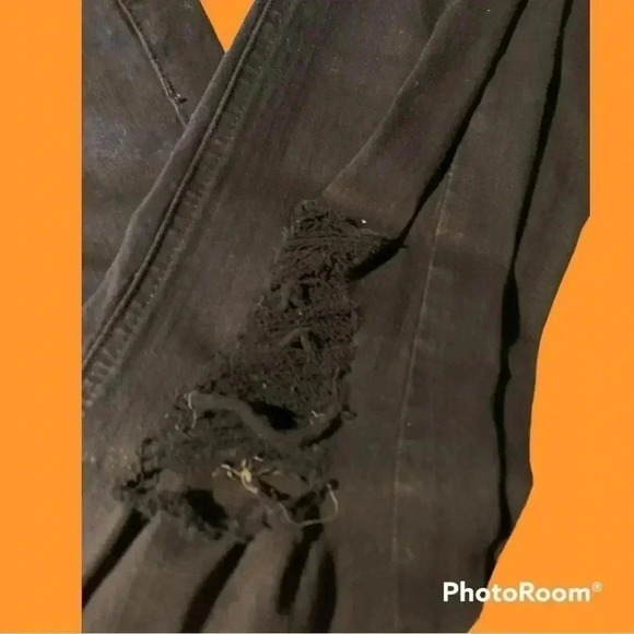 Topshop Motto Names Jamie Black Ladies Jeans Size 28 Length 30 - Picture 3 of 3